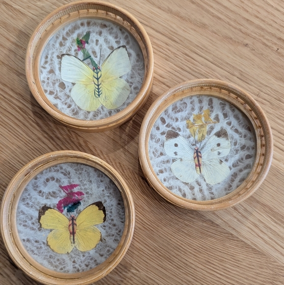 Decorative Butterfly Coasters - Picture 3 of 7